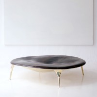 <a href="https://www.galeriegosserez.com/artistes/loellmann-valentin.html">Valentin Loellmann </a> - Brass - Table basse